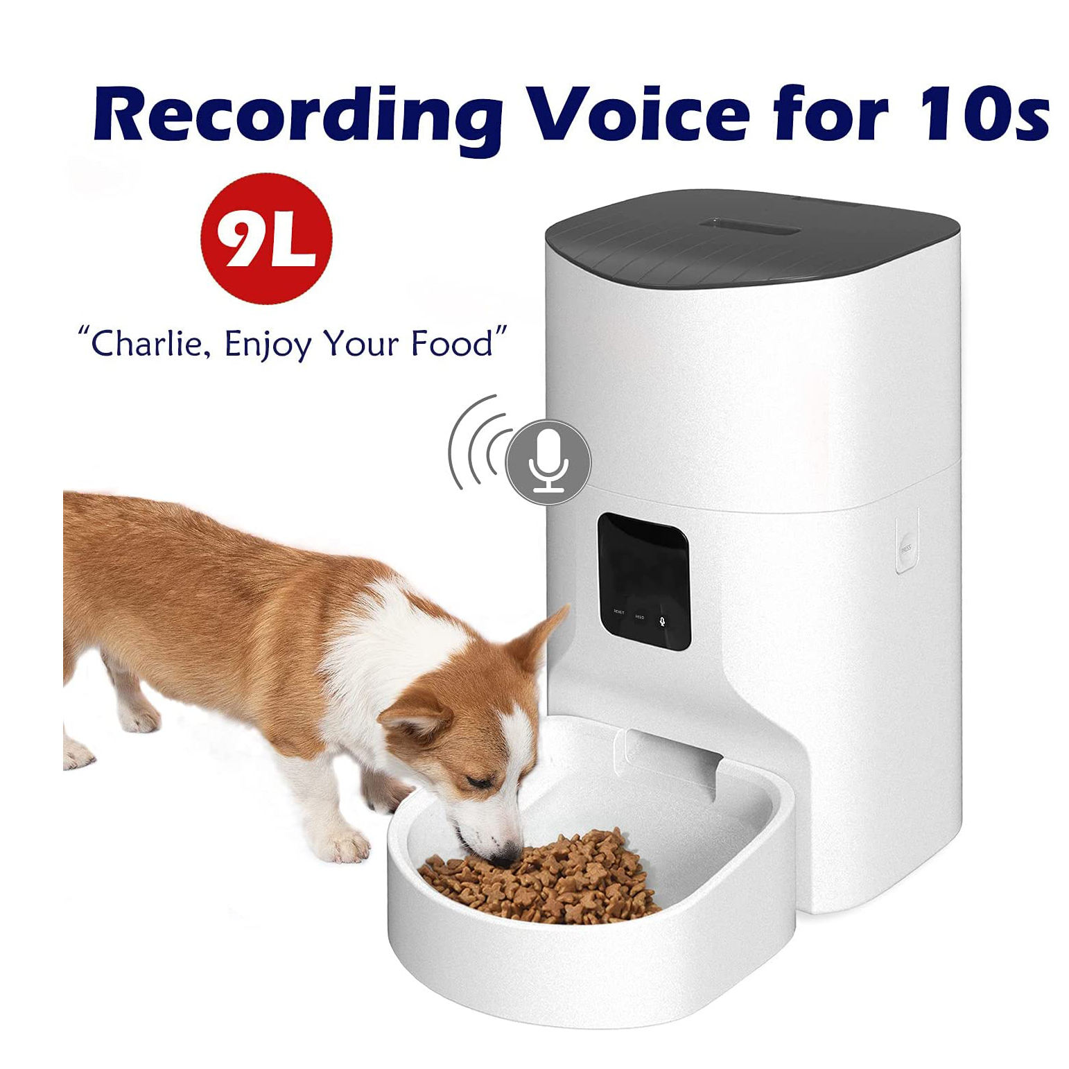 Automatic Cat Feeder 7L Wifi App Control Pet Feeder 9L Intelligent Cat Feeder For Small Aninals